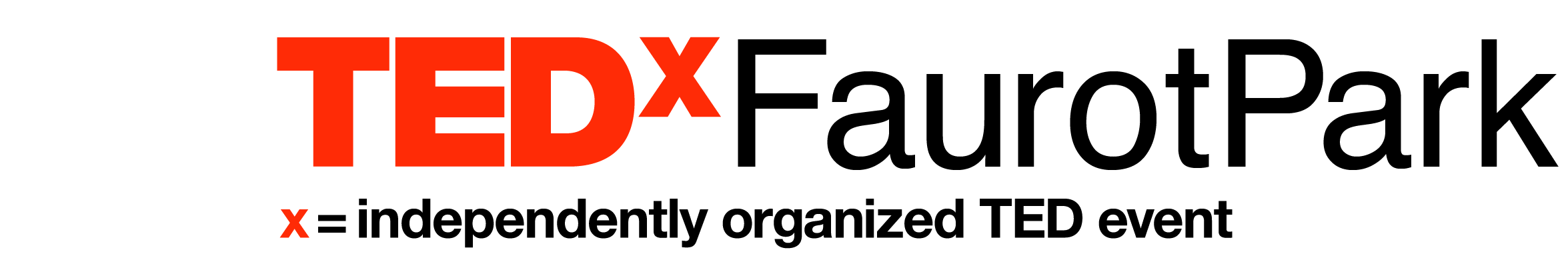 TEDxFaurotPark logo